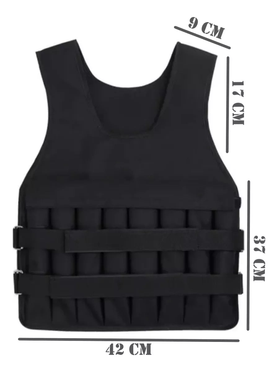 Chaleco Con Peso 10 y 20 kilos